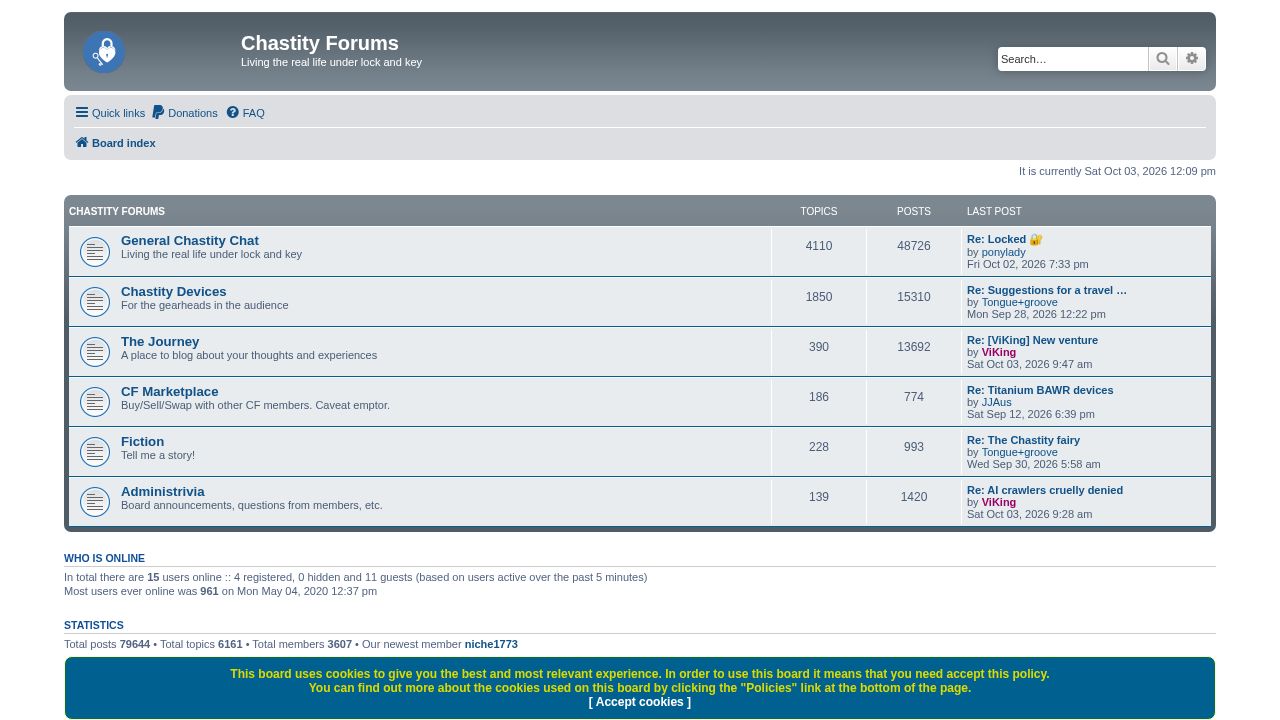Chastity Forums